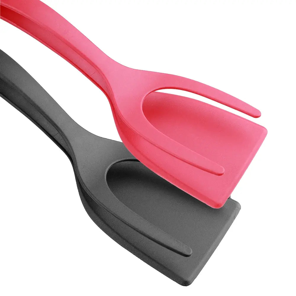 Nonstick 2 in 1 Nylon Grip Flip Spatula