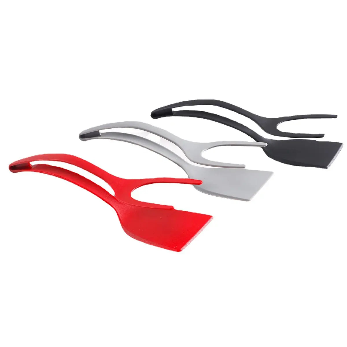 Nonstick 2 in 1 Nylon Grip Flip Spatula