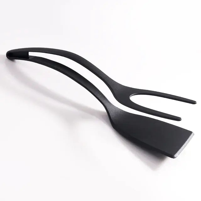 Nonstick 2 in 1 Nylon Grip Flip Spatula